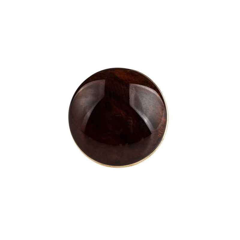 Round Resin Buttons with Metal Backing & Shank 60pcs for Women