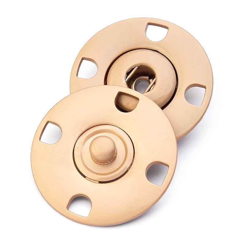 21mm/23mm/25mm Metal Hidden Snap Buttons 10pcs Invisible Fastener Set
