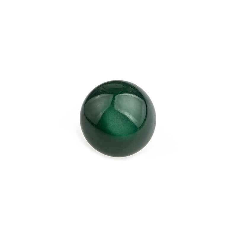 11.5mm Colorful Iridescent Ripple Mushroom Resin Alloy Buttons 130pcs