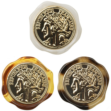 Irregular Metal Beauty Portrait Resin Shank Buttons,10pcs - Lots of Buttons