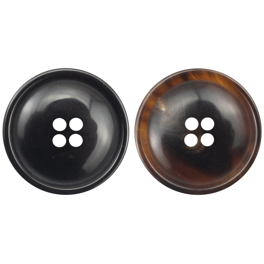 Natural Real Horn Round Buttons for Chinese Tang Suit 10pcs - Lots of Buttons