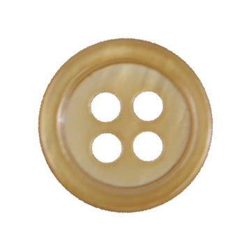 11.5mm Champagne Natural Pearl Shell Buttons 20pcs - Lots of Buttons