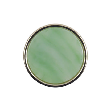 Jade Green Resin and Metal Button for Chinese Style Hanfu 10pcs - Lots of Buttons