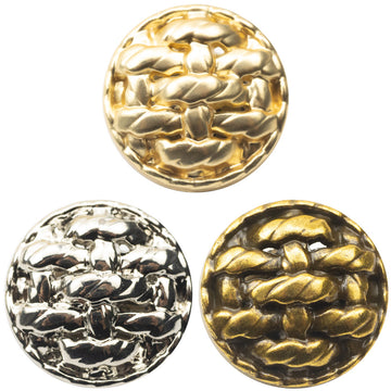 Vintage Gold Twisted Braided Metal Button with Shank,10pcs - Lots of Buttons