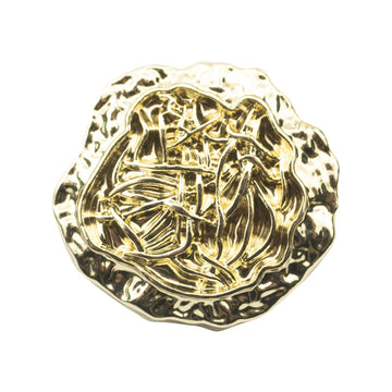 18/23mm Golden Polygonal Metal Buttons for Designers 10pcs - Lots of Buttons