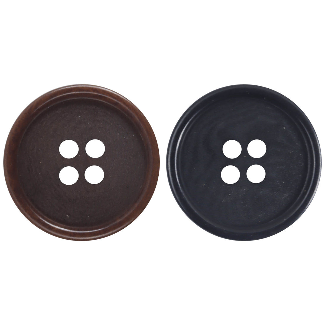 Frosted Red-Brown Natural Fruit Button for Handmade Knits 10pcs - Lots of Buttons
