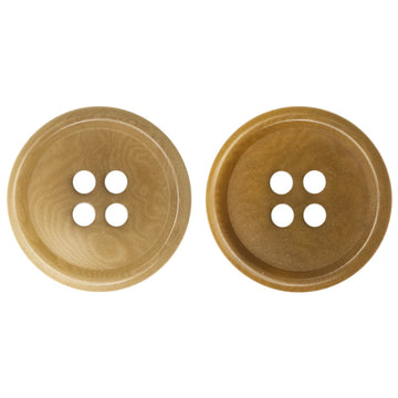 15MM/20MM Khaki Eco-Friendly and Sustainable Fruit Buttons 10pcs - Lots of Buttons
