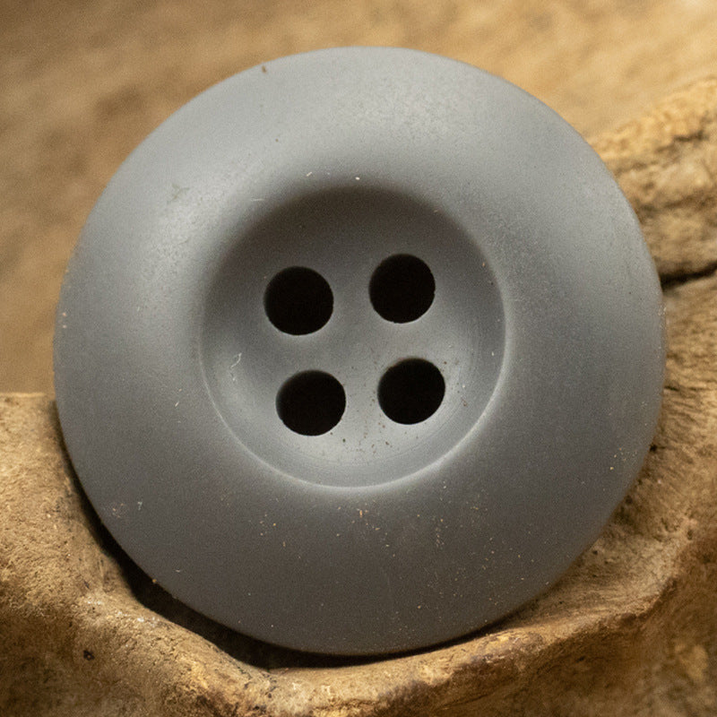 Khaki and Gray 4 Hole Resin Buttons for Jackets Casual Pants 40 Pack - Lots of Buttons