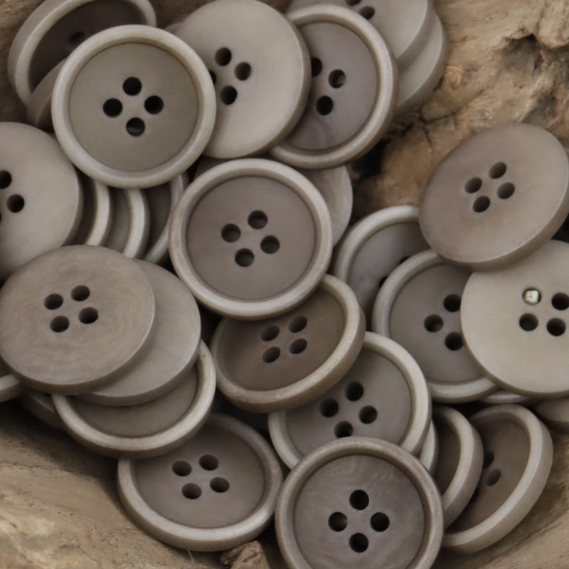 20mm Rose Red Natural Fruit Buttons for Knitted Hats and Bags 10pcs - Lots of Buttons
