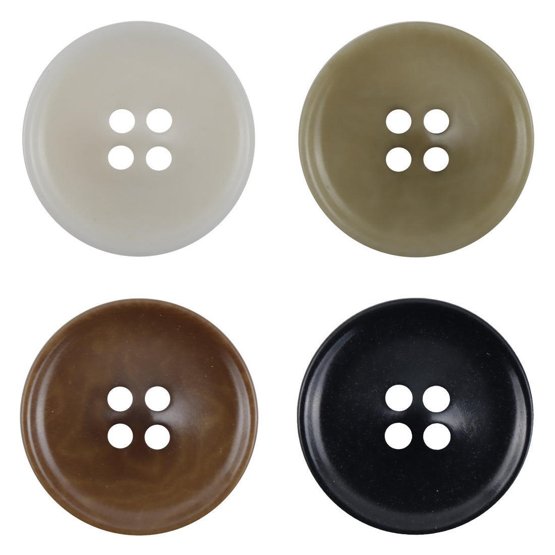 Round Natural Fruit Buttons for Wine Red Coats Jackets 10pcs - Lots of Buttons