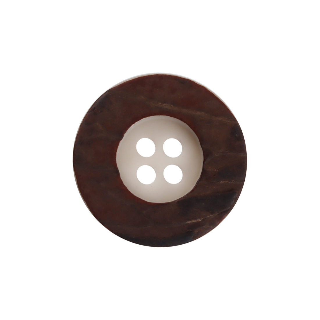 Vintage Distressed 4 Hole Fruit Buttons with Peel 10pcs - Lots of Buttons