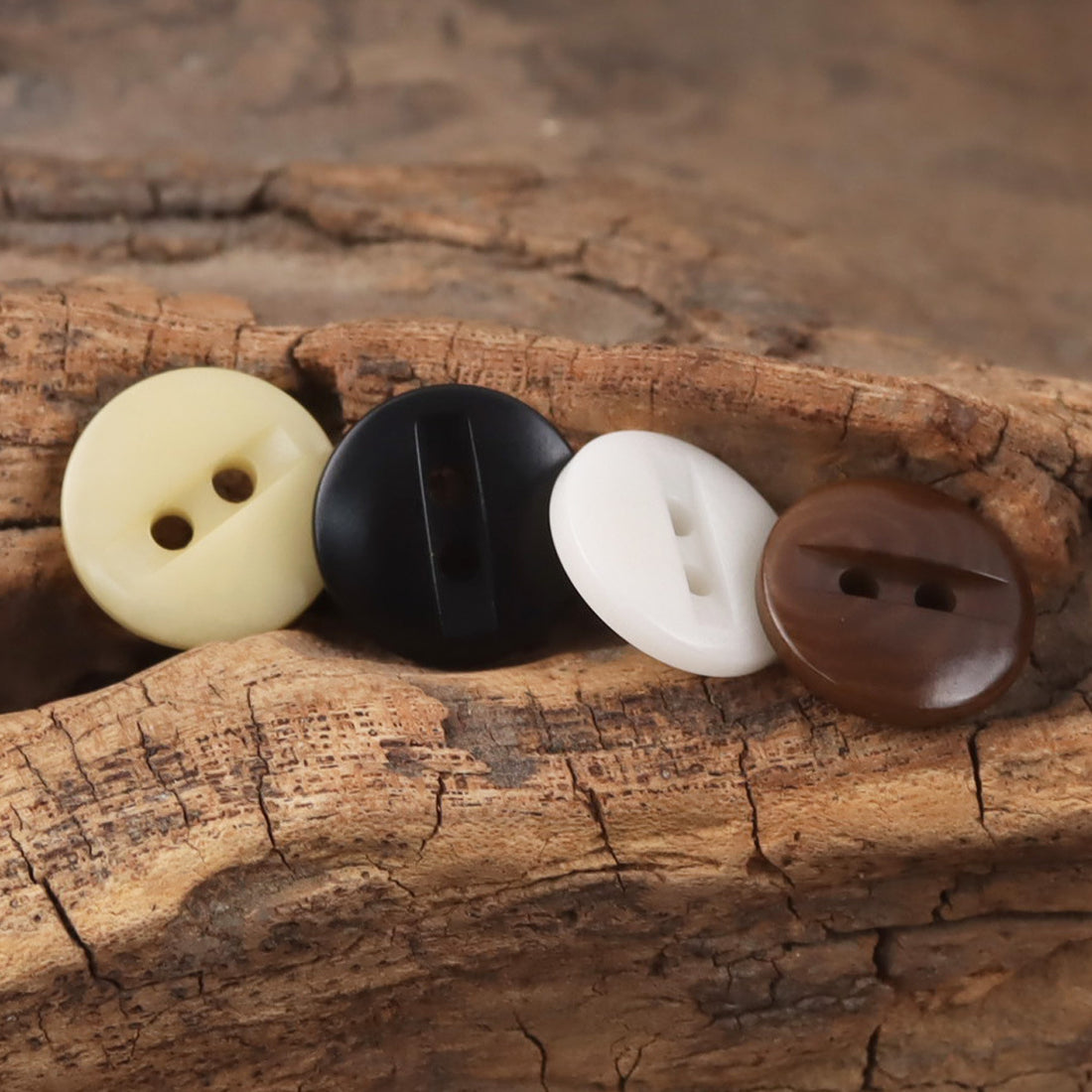 2-Hole Fruit Buttons for Cotton Linen Cardigans Polo Shirts 10pcs - Lots of Buttons