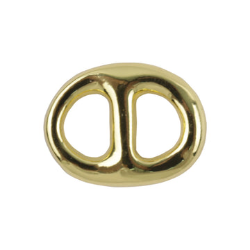 Pig Nose-Shaped Gold Metal Buttons with Shank 10pcs - Lots of Buttons