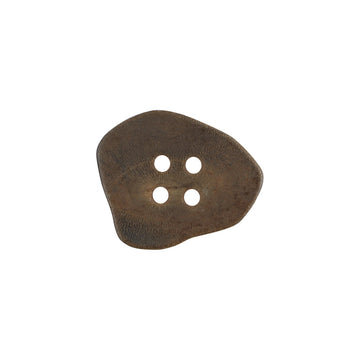 Irregular Diamond-Shaped Burnished Vintage Natural Horn Buttons,10pcs - Lots of Buttons