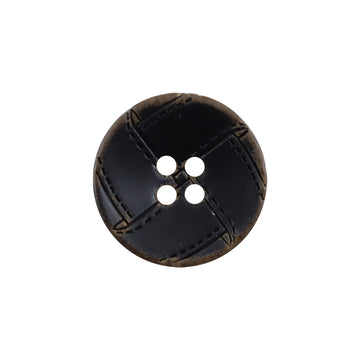 Burnt Natural Horn Buttons for Retro Trendsetters Jackets 10pcs - Lots of Buttons