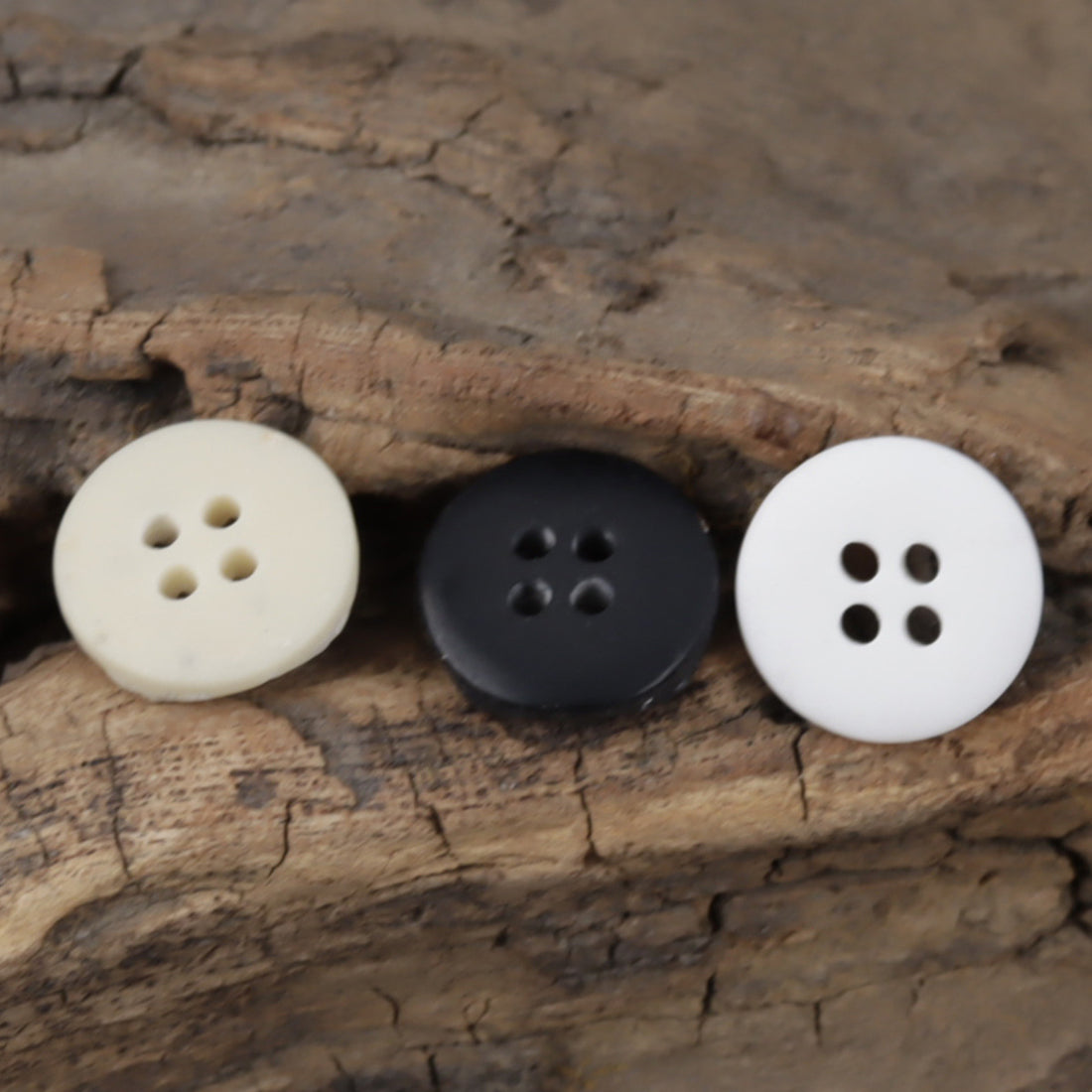 Moon Surface Texture Resin Buttons for Children DIY Crafts 50pcs - Lots of Buttons