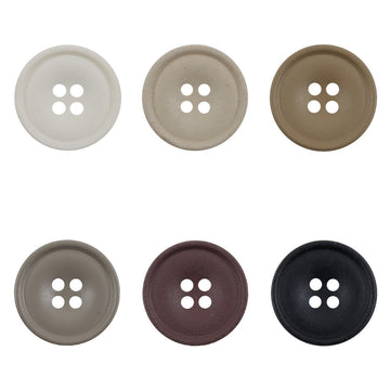 Matte Resin Coat Buttons 50 Pack - Lots of Buttons