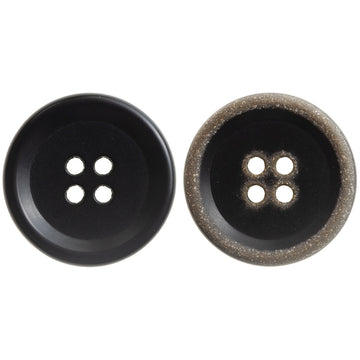 15-20mm Black Vintage Urea Buttons for Jackets and Casual Pants 10pcs - Lots of Buttons