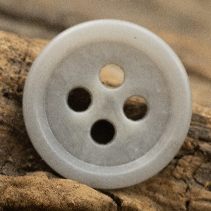 Round Urea Buttons for Men Women Business Shirts - 70 Pack - Lots of Buttons