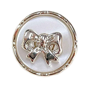 15-30mm Fashion Bow Round Plastic Buttons for Women's Apparel 40pcs - Lots of Buttons