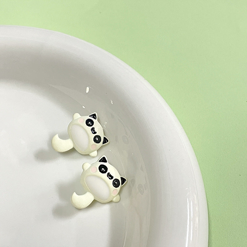 16x18mm Πολύχρωμα Κουμπιά Μεταλλικά Κάρτουν Totoro με Στελέχη για Χειροποίητη Τσάντα 12 τεμ.