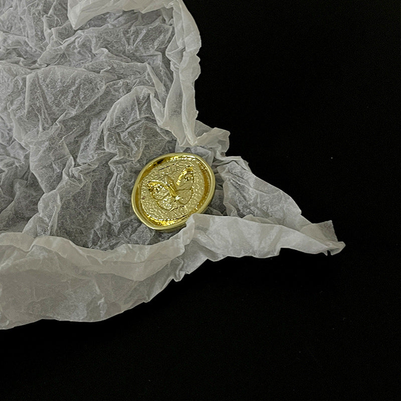 18/23mm Runde Diamantbesatte Sommerfugl Mønster Metallknapper med Skaft 50stk