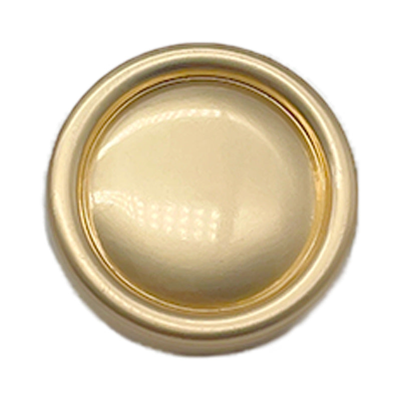 15-25mm Kulta- ja lyijymetalliset kuperat pyöreät metallinapit shankilla 50 kpl