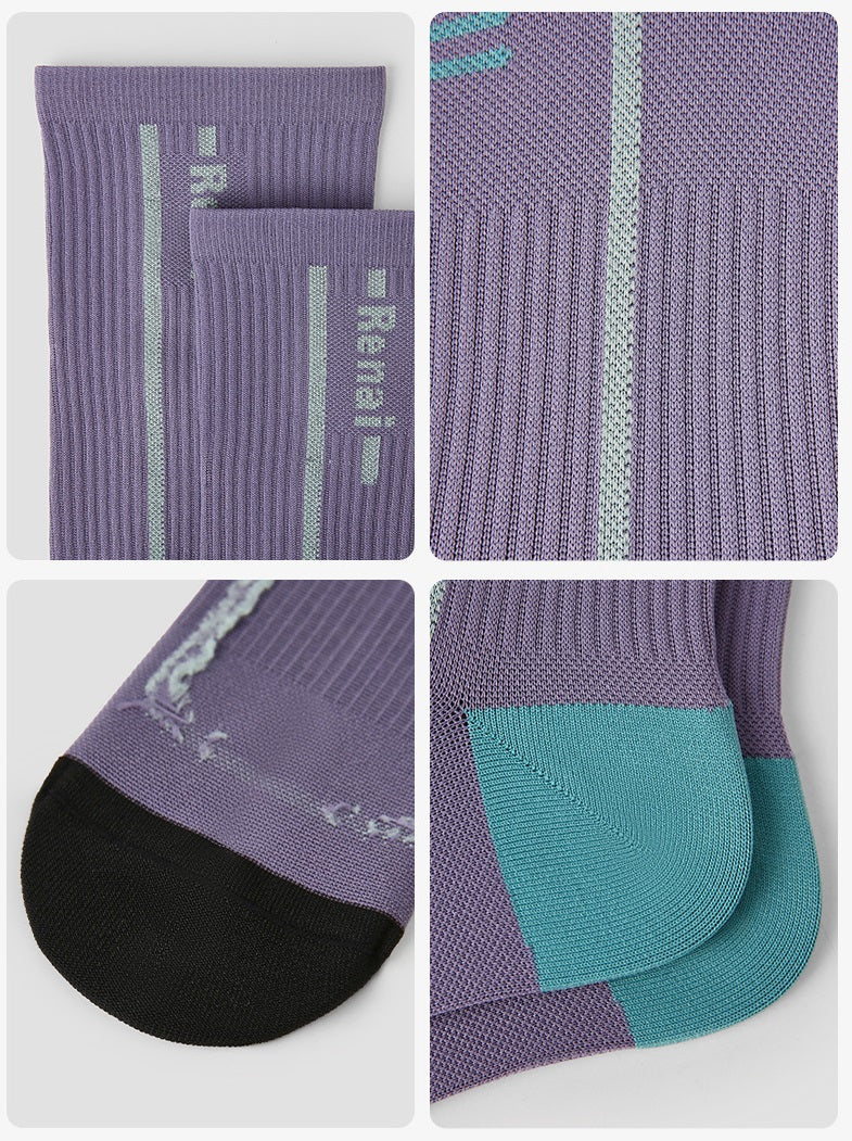 Thin Compression Running Socks for Women for Gym Jump Rope Workout