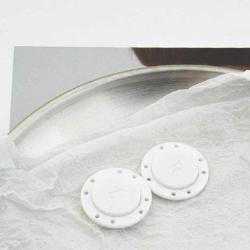 Magnetic Round Acrylic Buttons for Trench Coats & Cardigans 6pcs