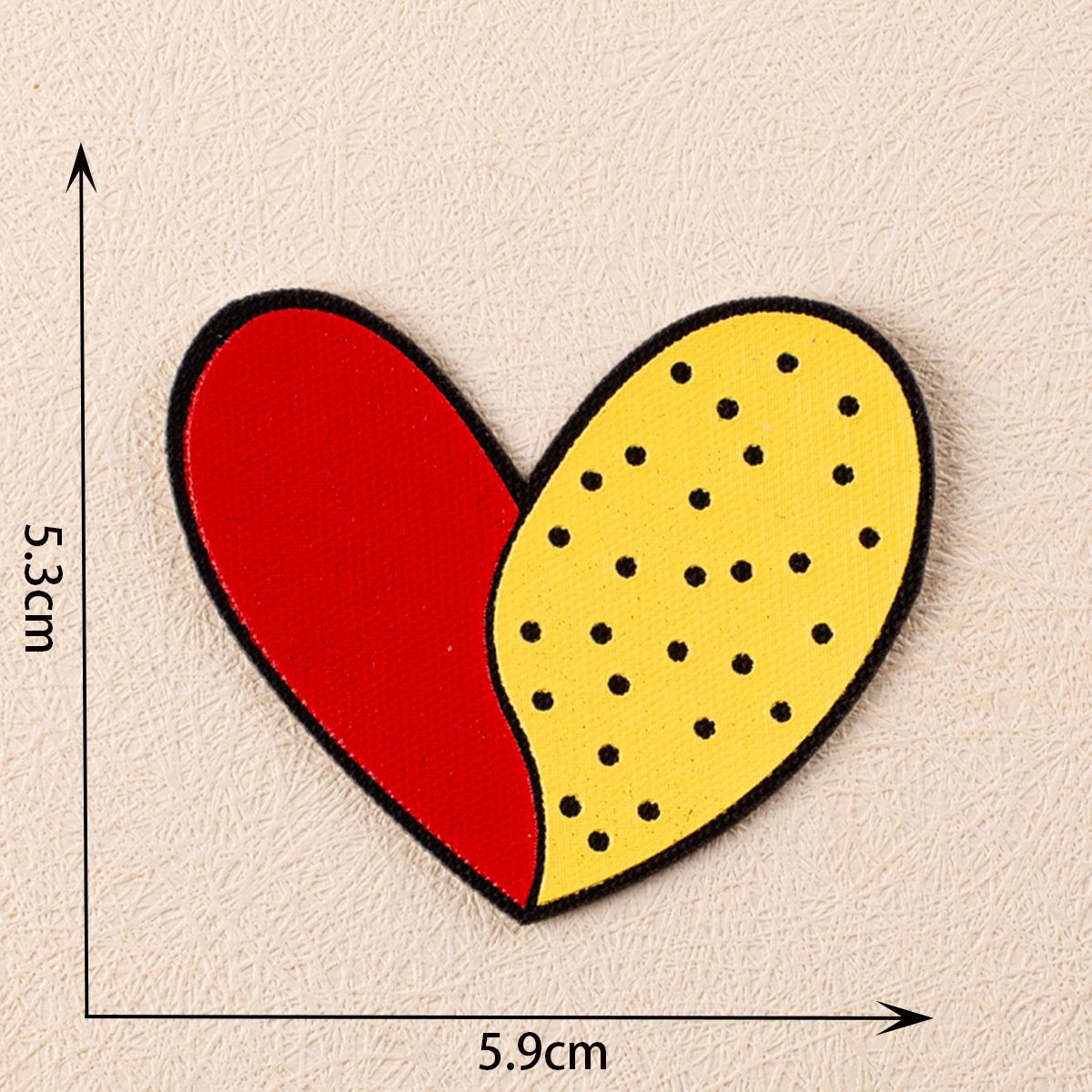 NEW YORK CITY Ručně vyrobená 3D samolepicí textilní etiketa 15KS