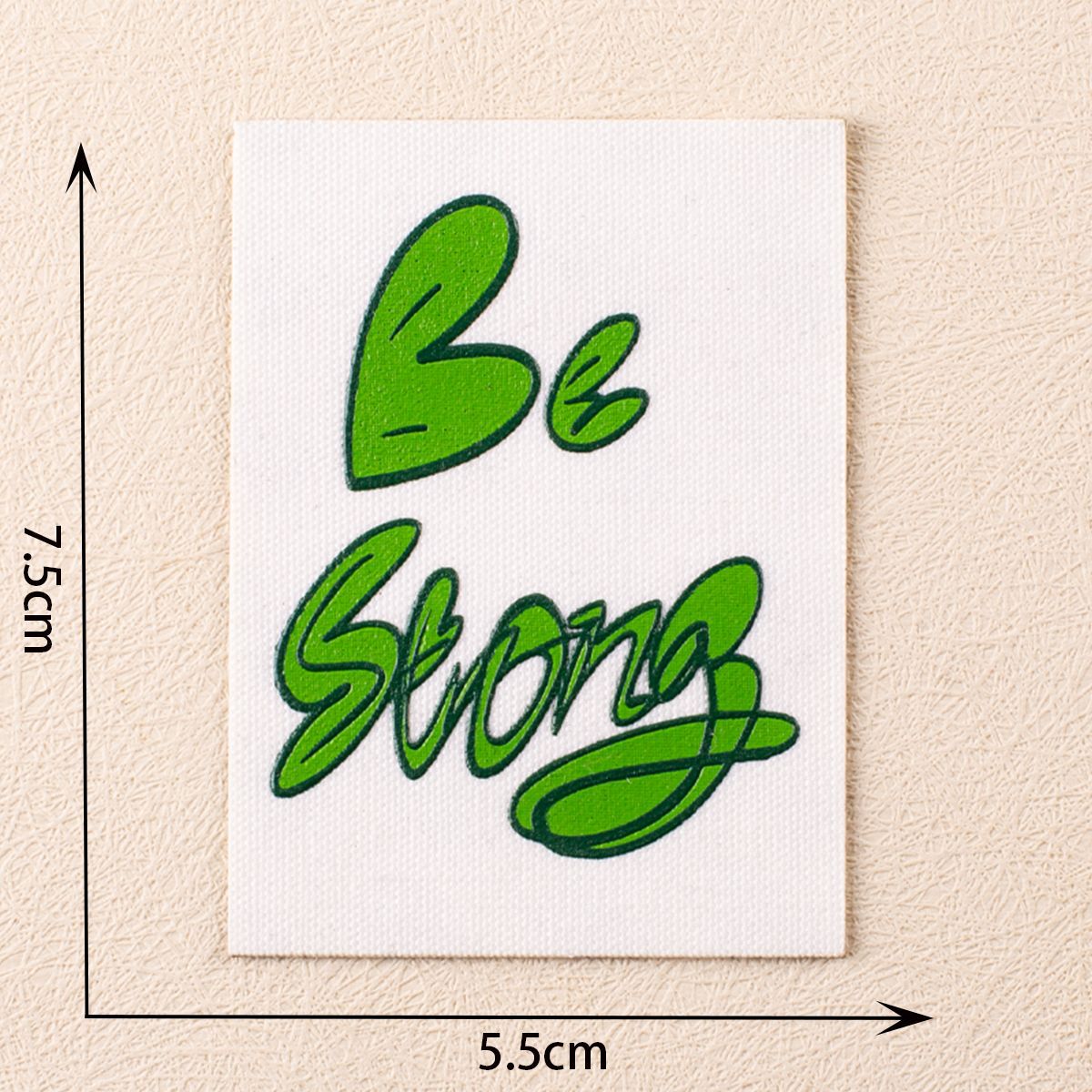 NEW YORK CITY Ručně vyrobená 3D samolepicí textilní etiketa 15KS