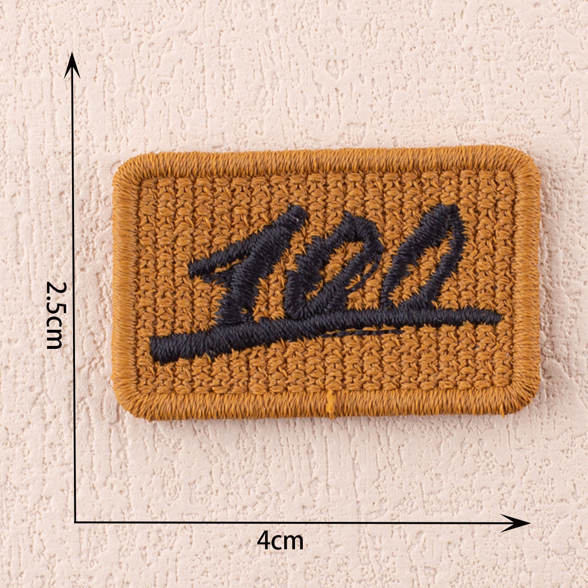 Set de 30 de patch-uri din material cu alfabet și cifre brodate integral