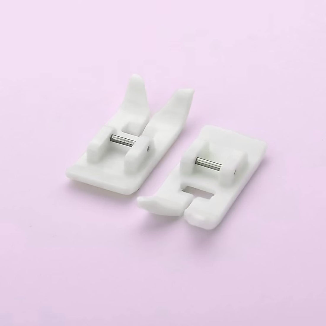 4pcs Non-Stick Zigzag Teflon Presser Foot for Low Shank Snap-On Singer