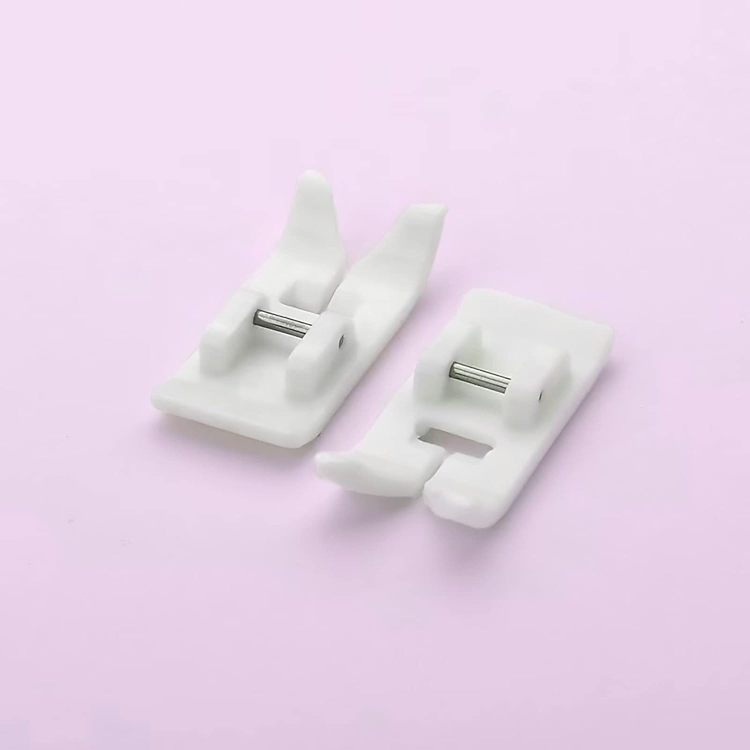 4pcs Non-Stick Zigzag Teflon Presser Foot for Low Shank Snap-On Singer