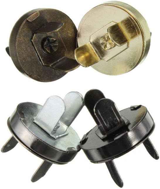18MM Magnetic Snap Button Fastener Clasps for Sewing 40 Sets