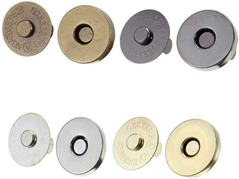 18MM Magnetic Snap Button Fastener Clasps for Sewing 40 Sets