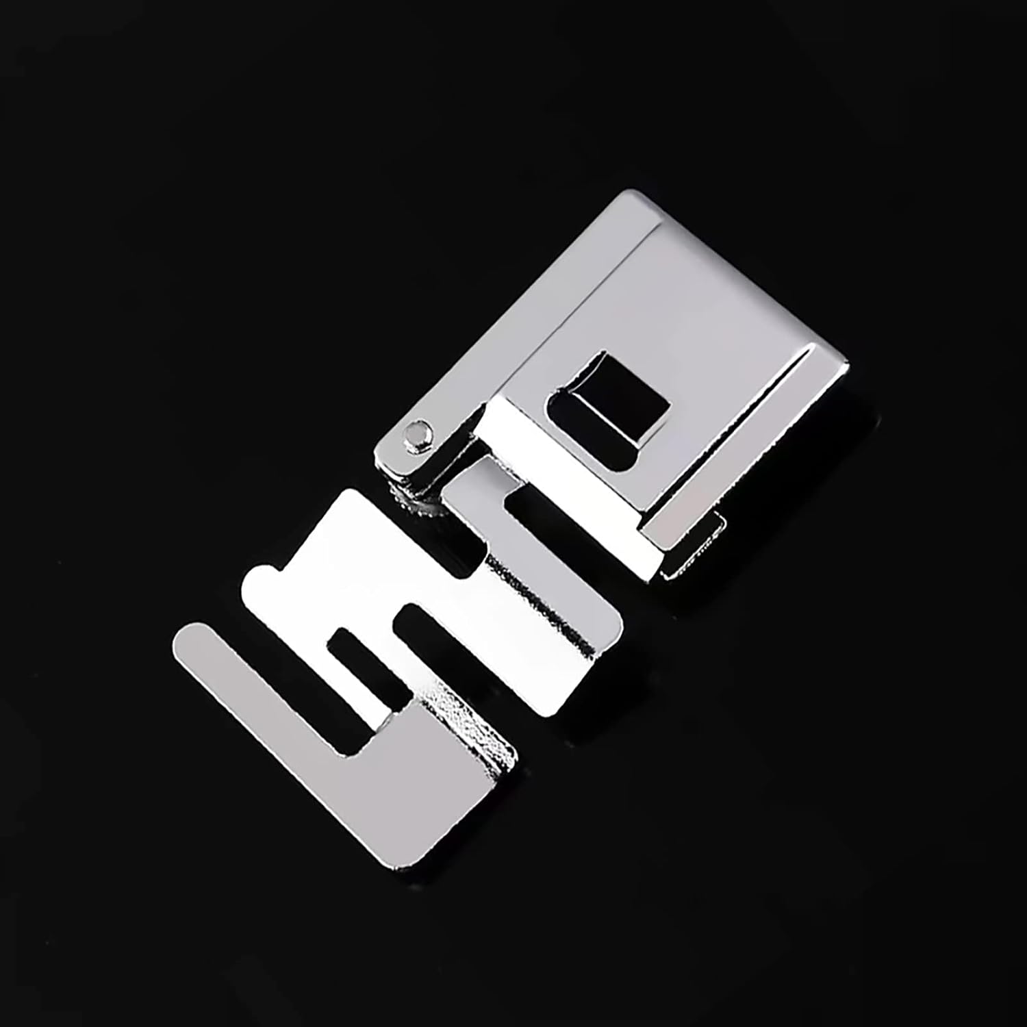 2PCS Domestic Sewing Machine Elastic Cord Band Fabric Stretch Presser Foot