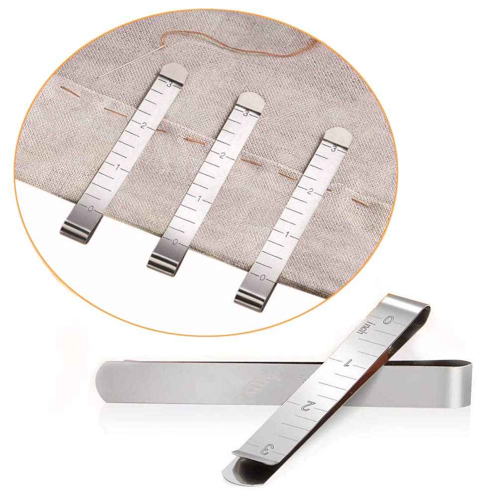 20PCS Stainless Steel Hemming Clips 3 Inches Sewing Clips