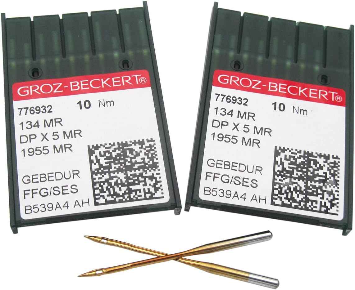 20pcs Groz Beckert 134MR DPX5MR Long-Arm Quilting Machine Needles