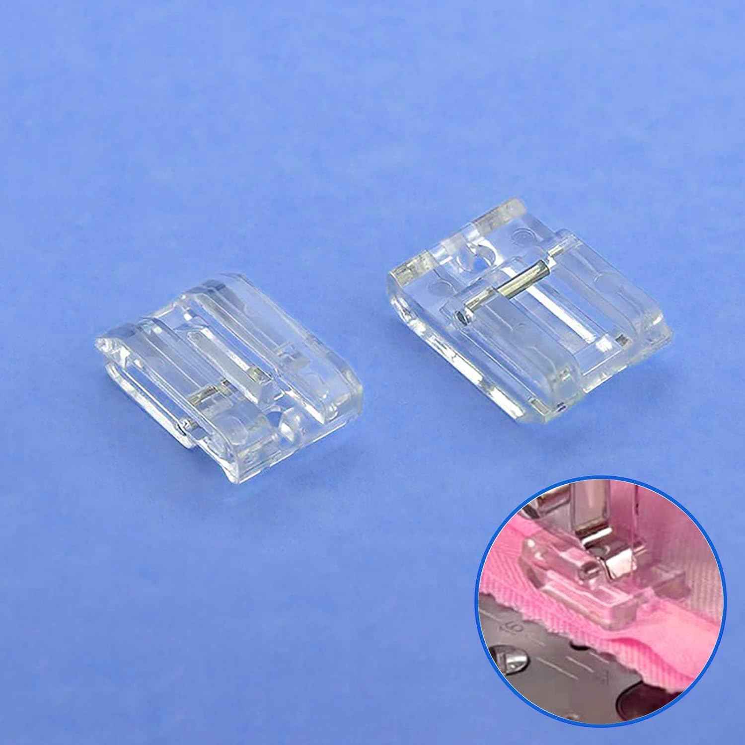 6 Pack Concealed Invisible Zipper Presser Foot for Sewing Machines