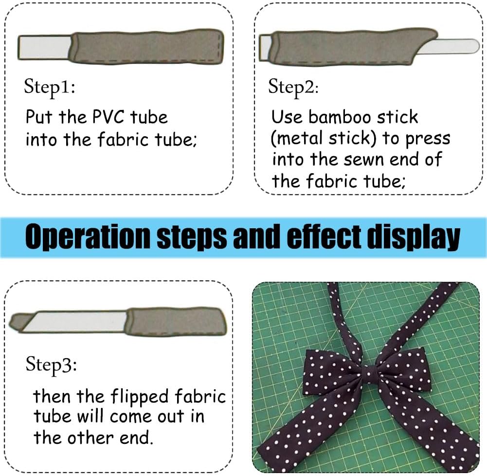 8pcs Quick Turn Fabric &amp; That Purple Thang Sewing Tools Set