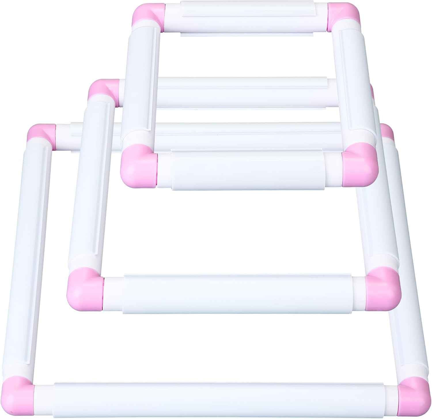 3Pcs Cross Stitch Embroidery Hoops and Frames for Quilting