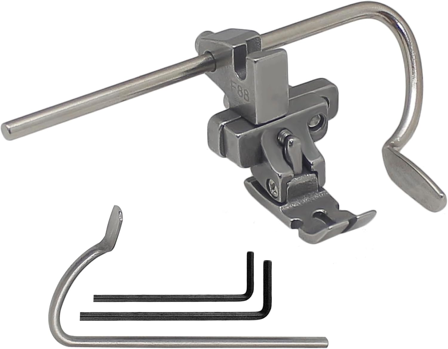 6in1 Adjustable Left Right Shirring Gathering Positioning Presser Foot