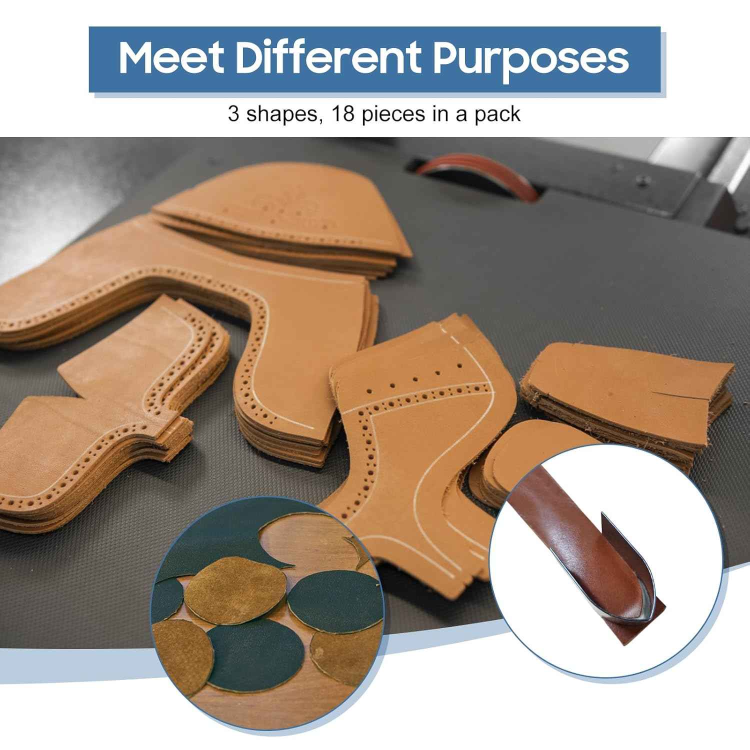 18Pcs Universal DIY Leather Craft Embossing Punch Set Kit