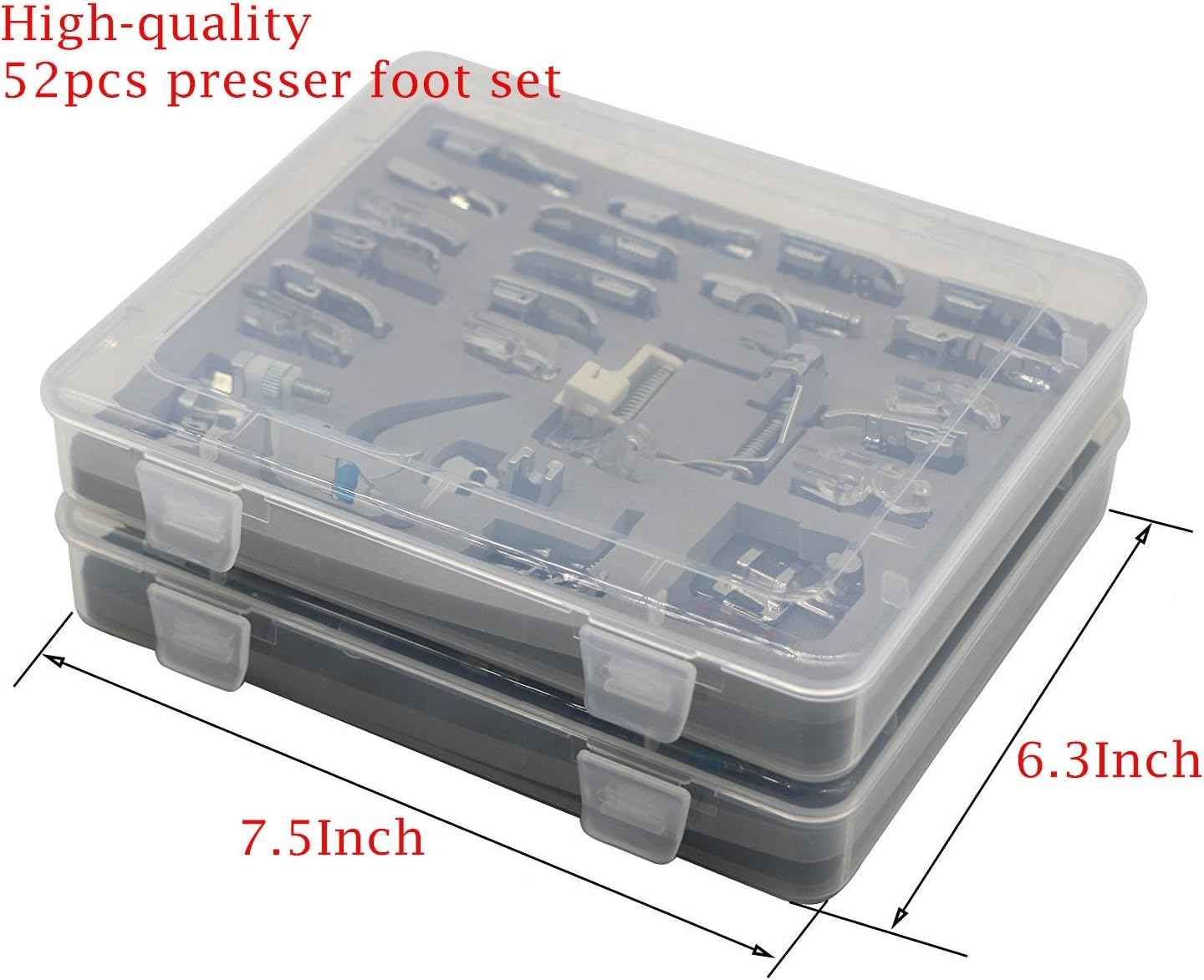 Presser Foot Sewing Machine Parts Multifunctional Kit 52