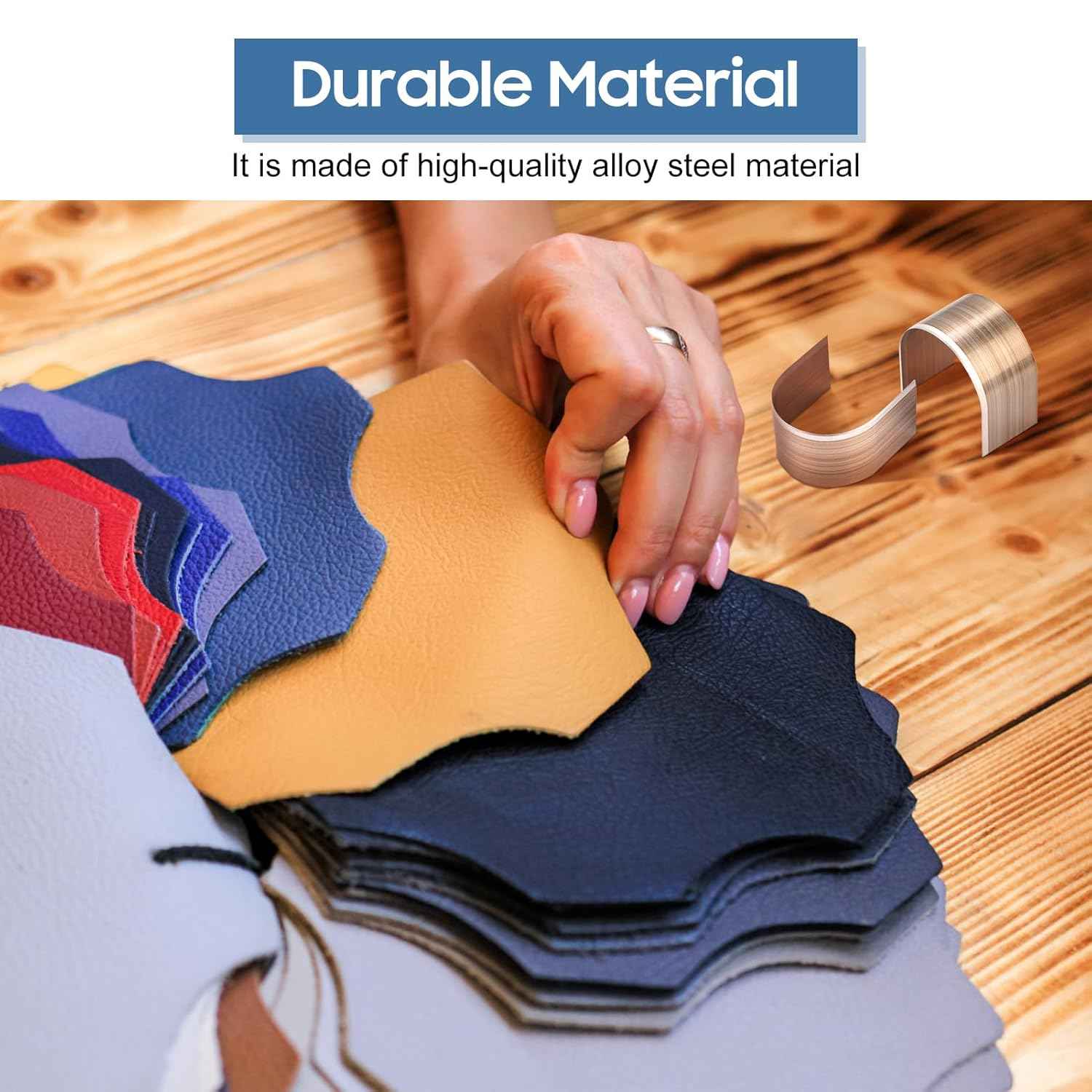 18Pcs Universal DIY Leather Craft Embossing Punch Set Kit