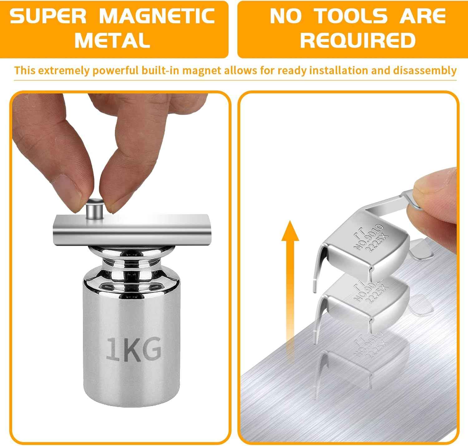 4 Pieces Sewing Magnetic Seam Guide for Sewing Machine