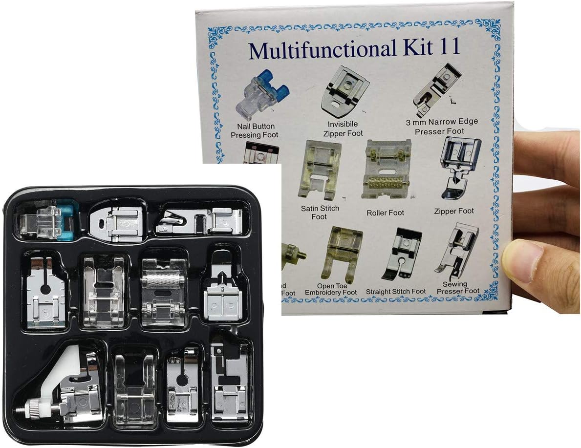 Presser Feet Multifunctional Kit 11  Snap On Sewing Machine