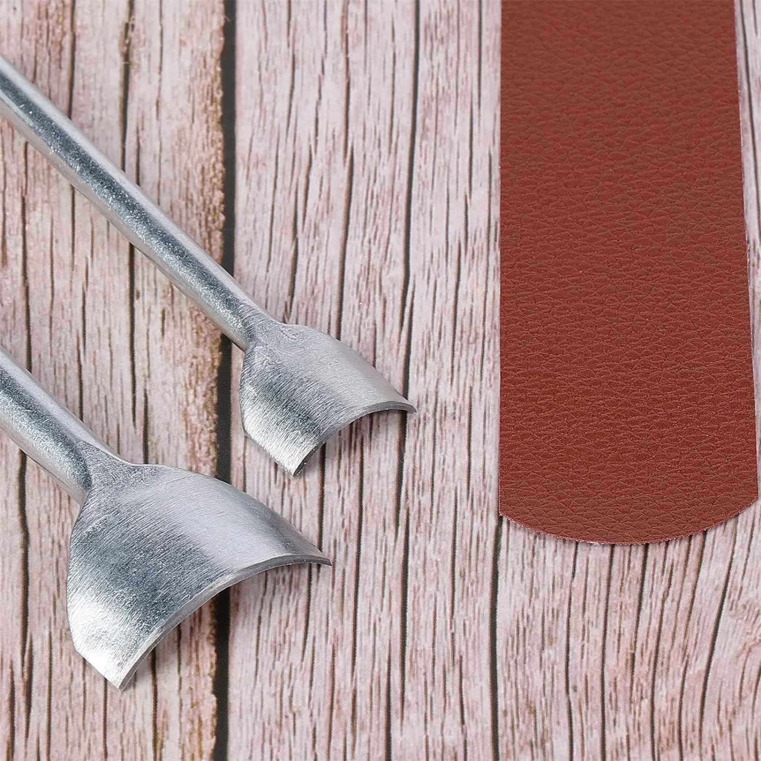 7pcs 1/4 Round Leather Edge Cutter Punch 10-40mm
