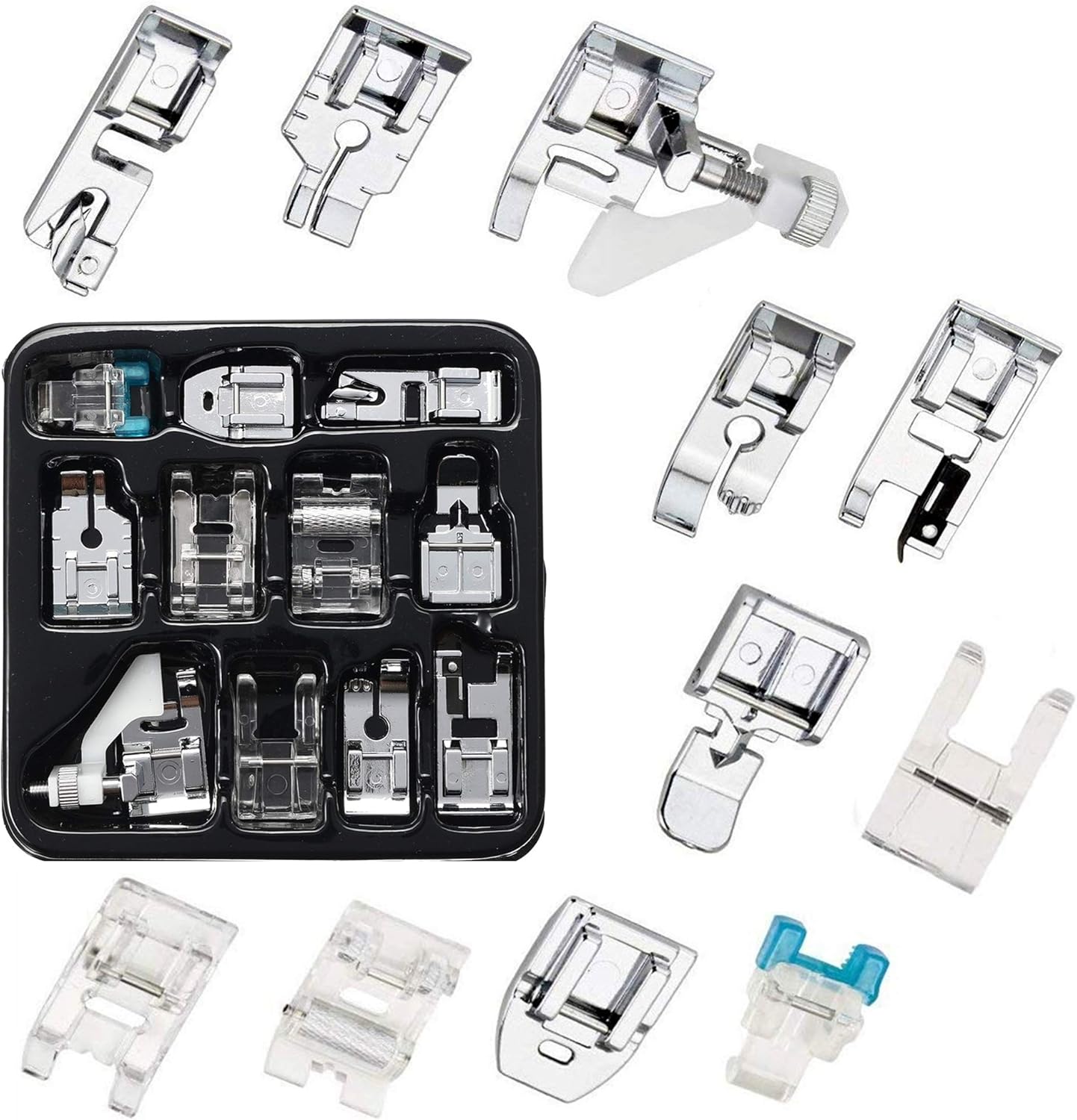 Presser Feet Multifunctional Kit 11  Snap On Sewing Machine